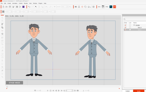 2D Cartoon Animator Character - 2