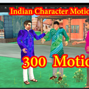 iClone 7/8 Indian Character Motions Pack