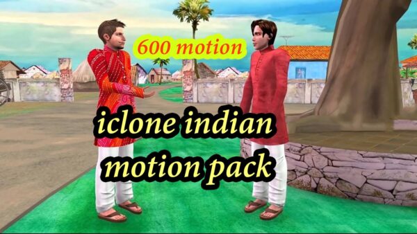 iClone 7/8 Indian Character All Motions Pack