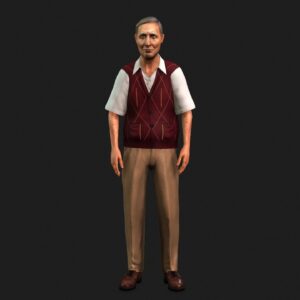 indian character old man iclone character free download