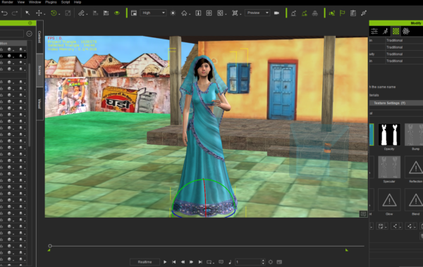 iclone 7/8 Female indian 3D character - 10