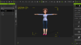 Toon Female Character-iclone