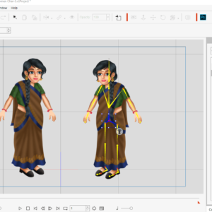 indian G3 character for cartoon animator 45 Character-2