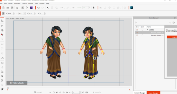 indian G3 character for cartoon animator 45 Character-2