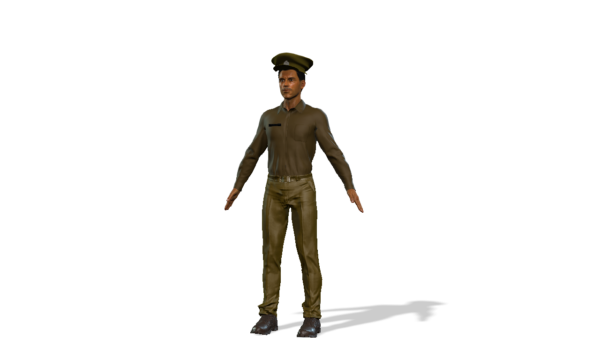 iclone 7/8 indian 3D Police Man