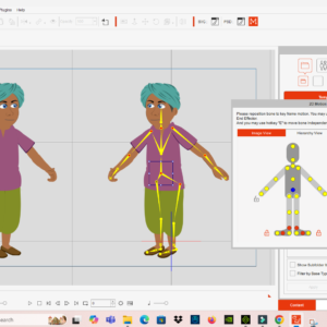 indian G3 character for cartoon animator 5 Character-2