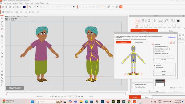 indian G3 character for cartoon animator 5 Character-2