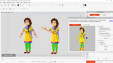 Indian Girl Character for Cartoon Animator 4/5 -4