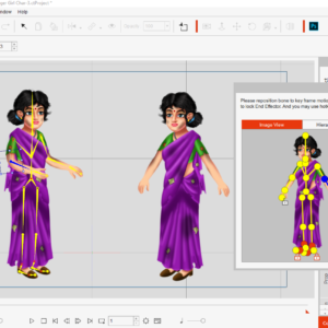 Indian Woman Character for Cartoon Animator 4/5 -7