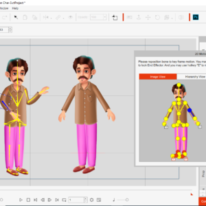 Indian character for cartoon animator 4/5 Character-7