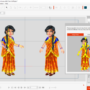 Indian Woman Character for Cartoon Animator 4/5 -8