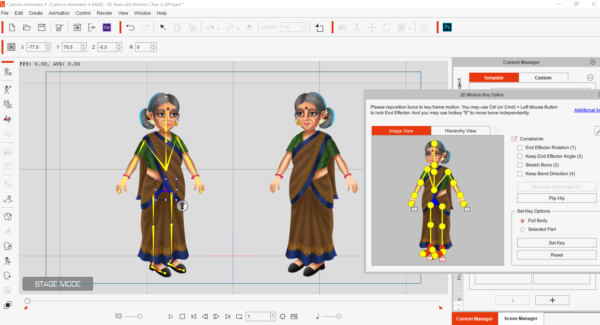 Indian Woman Character for Cartoon Animator 4/5 -10