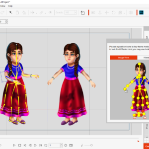 Indian Girl Character for Cartoon Animator 4/5 -7