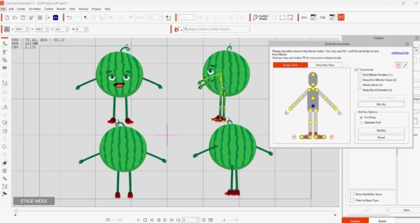 Talking Watermelon Cartoon Animator 4