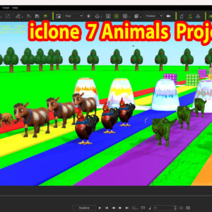 iclone 7 Animals Project File