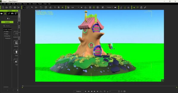 tree house 3d model free download for iclone