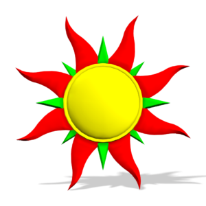 3D Sun Prop Model For iclone Free Download