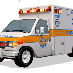 Ambulance 3D Model