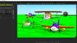 Talkin Toon Plane 3D Model For iclone