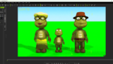 Toon Turtle Family For iclone