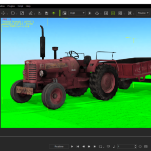 Tractor Model Free Download For iclone