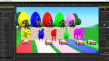Animal Crossing Fountain Animation Project File iclone 7