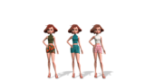Cartoon Character For iclone