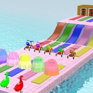 Slide Game With Duck 3d Animal 3d Animals project file iclone 7 and iclone 8