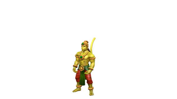 iclone 7/8 Indian Hanuman character | 3d model download | iclone 7 character
